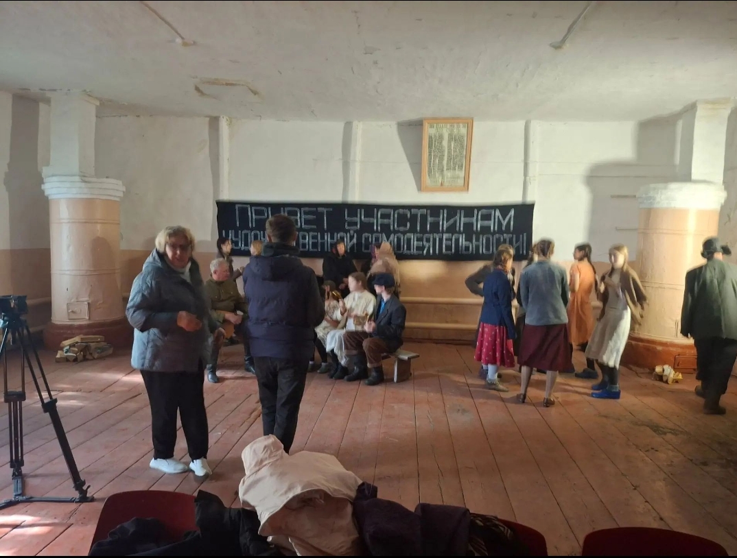 Ребята детского театрального коллектива « Первая роль» приняли участие в съёмках документального фильма «Живая история. Трудовая доблесть Новосибирской области»